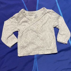 🔥6/$10🔥 Carter's Long-Sleeved Baby Shirt, 9 Months